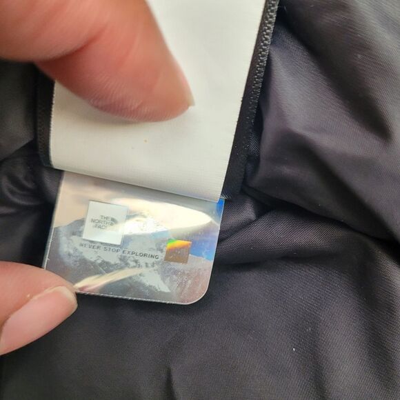 The North Face Black Down Puffer Jacket Women's Small Winter - Picture 6 of 11